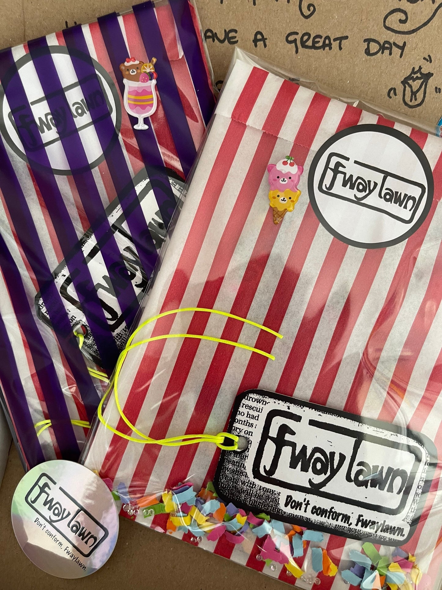 Babydoll jewellery set, pink gifts, gifts pink and lime green aesthetic a 90’s themed beaded statement accessory set