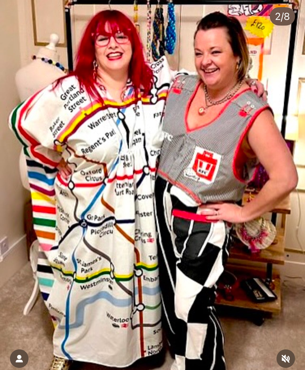 TUBEMAP DUVET DRESS