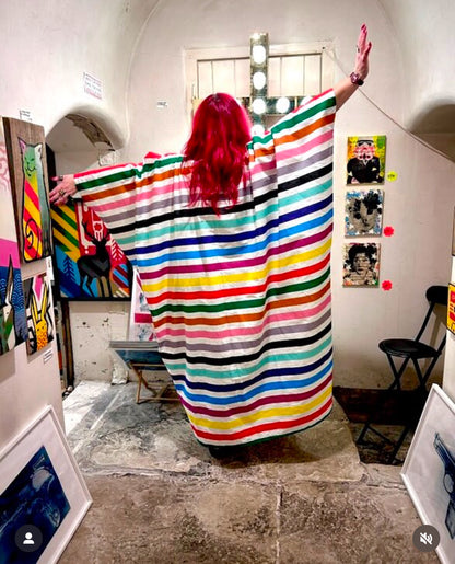 TUBEMAP DUVET DRESS