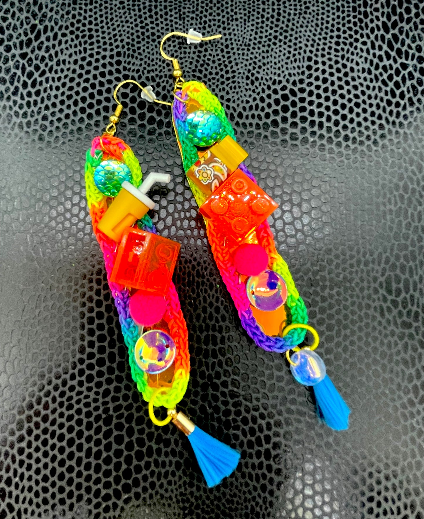 Rainbow earrings