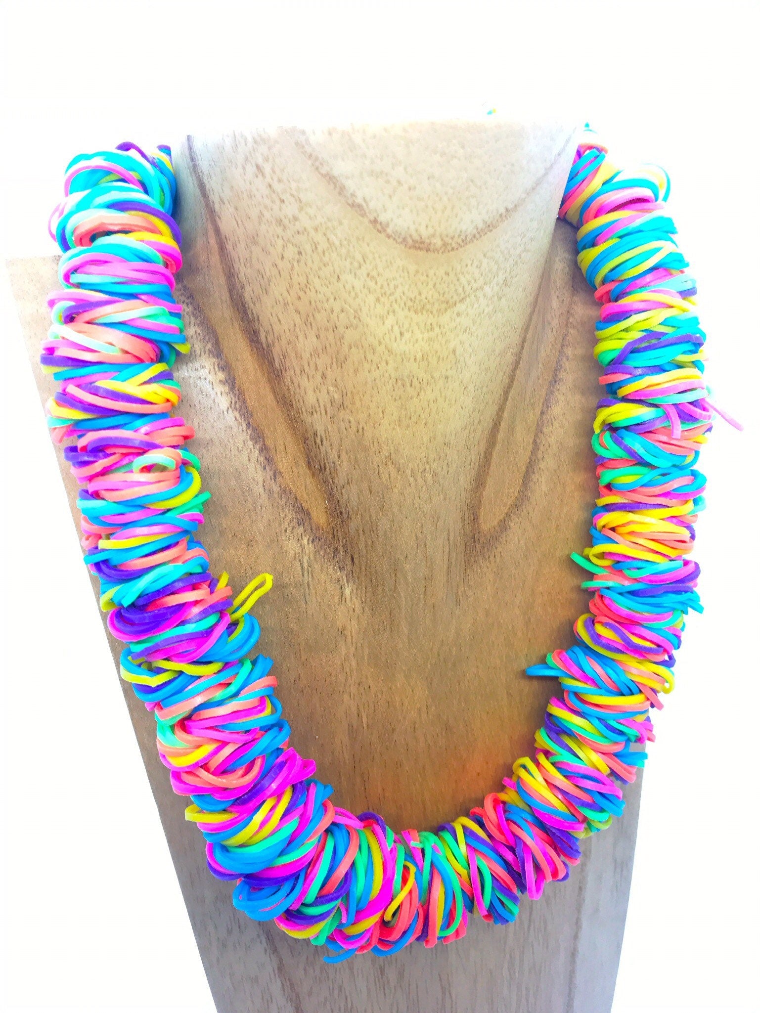 Rainbow Raindrops collection Neon bead chocker necklace Multicolor Statement Necklace hotsell Open Cuff Flexible Necklace